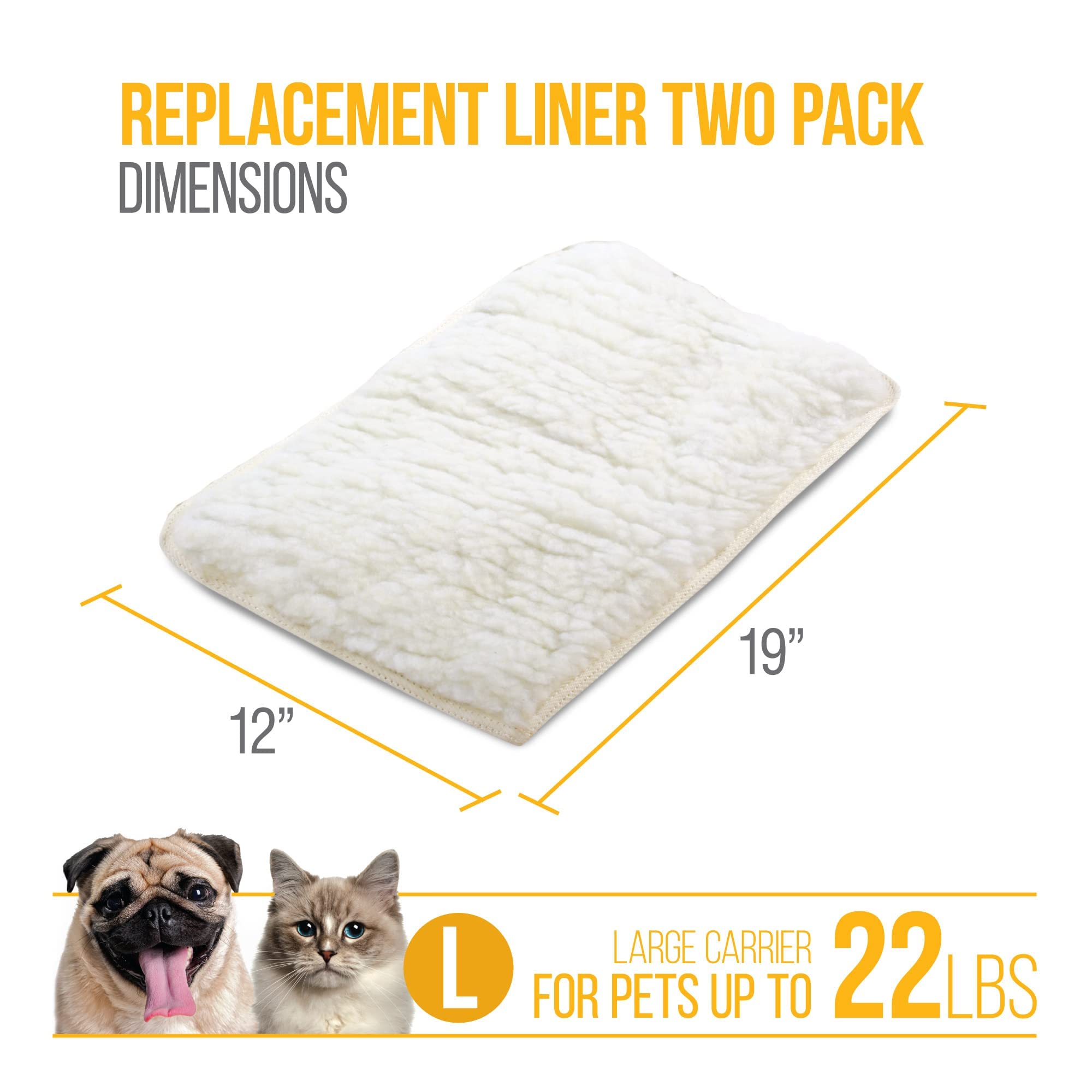Sherpa replacement liner shows ultra-absorbent surface soaking moisture on the go.