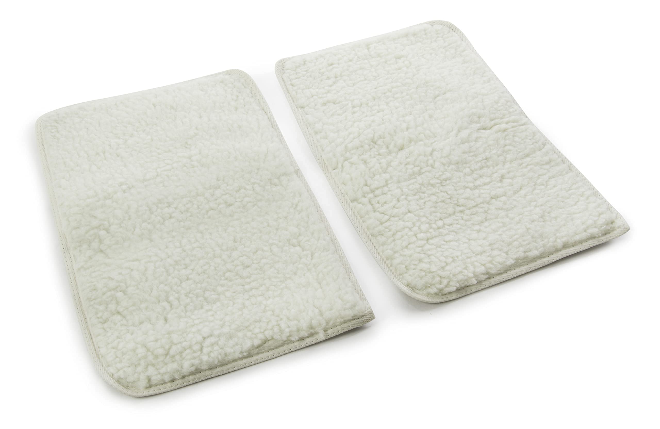 Sherpa replacement liners with waterproof backing protect car seats during travel.
