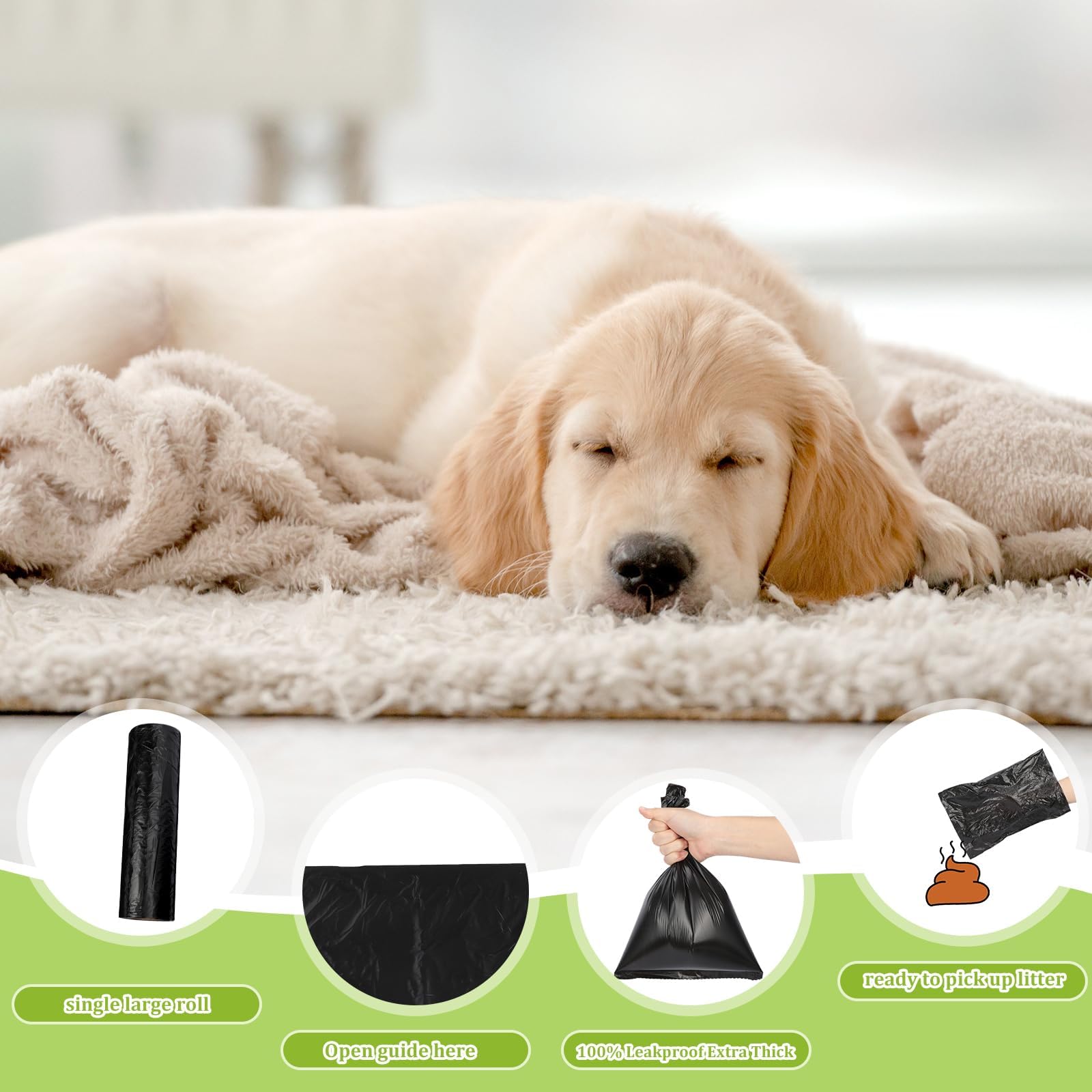 Sherr perforated dispensing system offers quick one-by-one bag access.