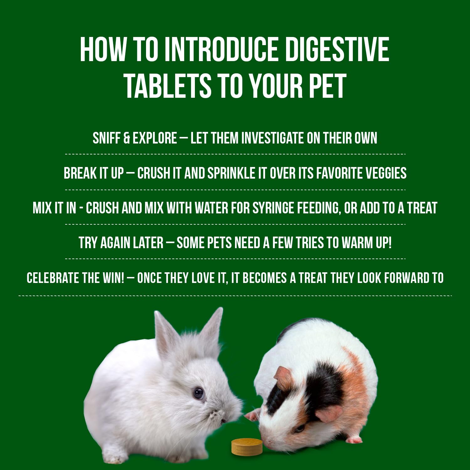 Sherwood Pet Health Papaya tablets served for daily routine feeding support.