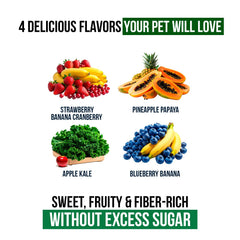 Sherwood Pet Health Snackies four-flavor blends entice small pets with real fruit snacks daily.