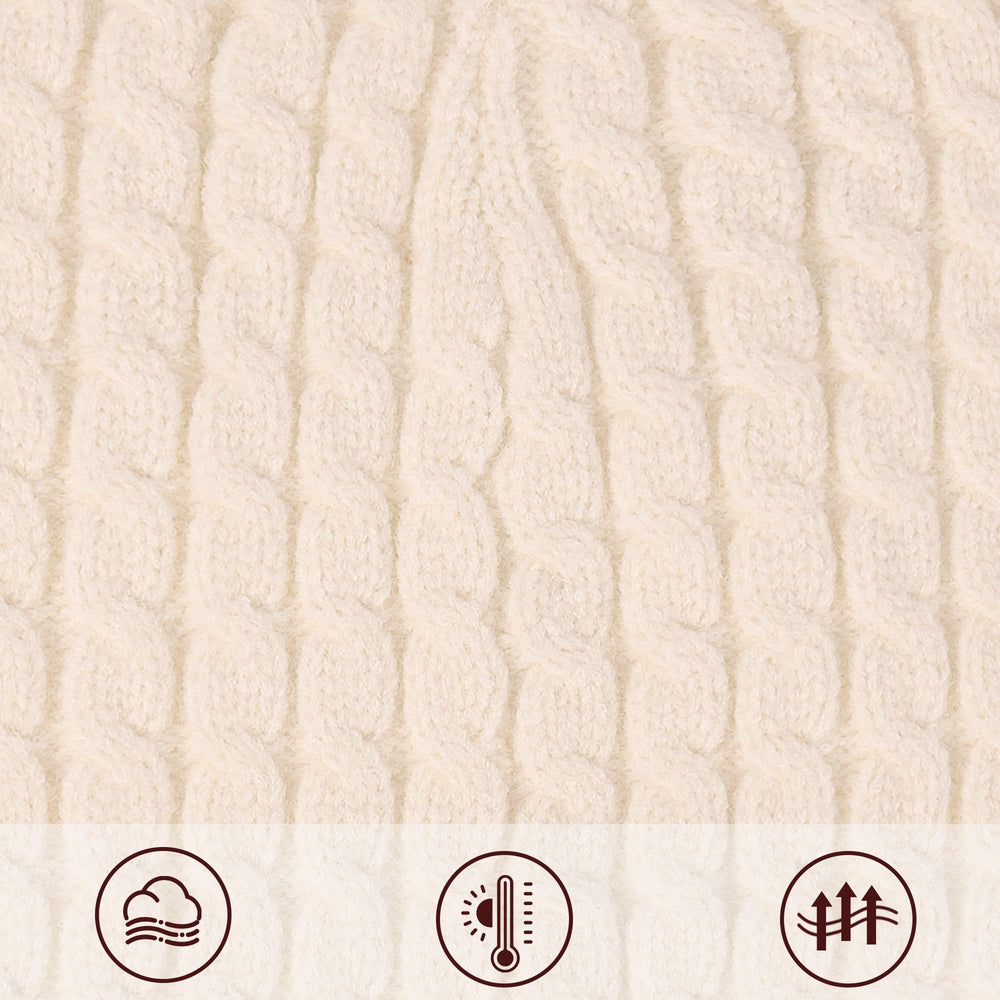 SHIAOMIN warm dog turtleneck sweater on-dog demonstrates easy slip-on fit for chilly days