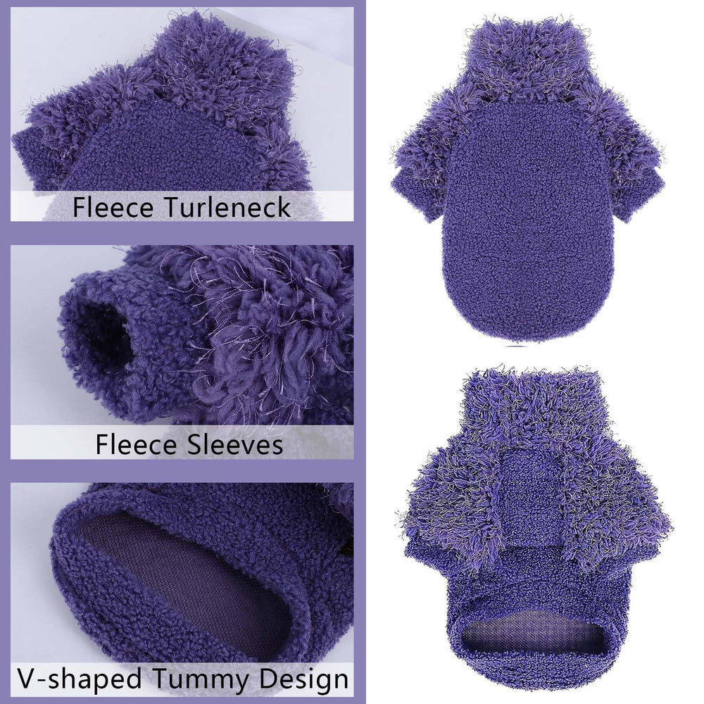 Shifenmei fleece knit texture closeup highlighting soft warmth and stretch