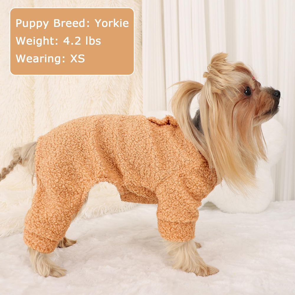 Shifenmei small dog clothes hoodie lightweight comfort