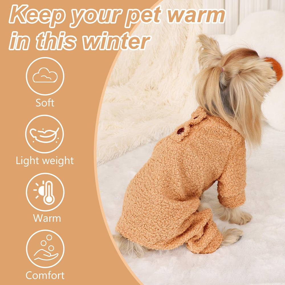 Shifenmei warm dog coats for small dogs outerwear