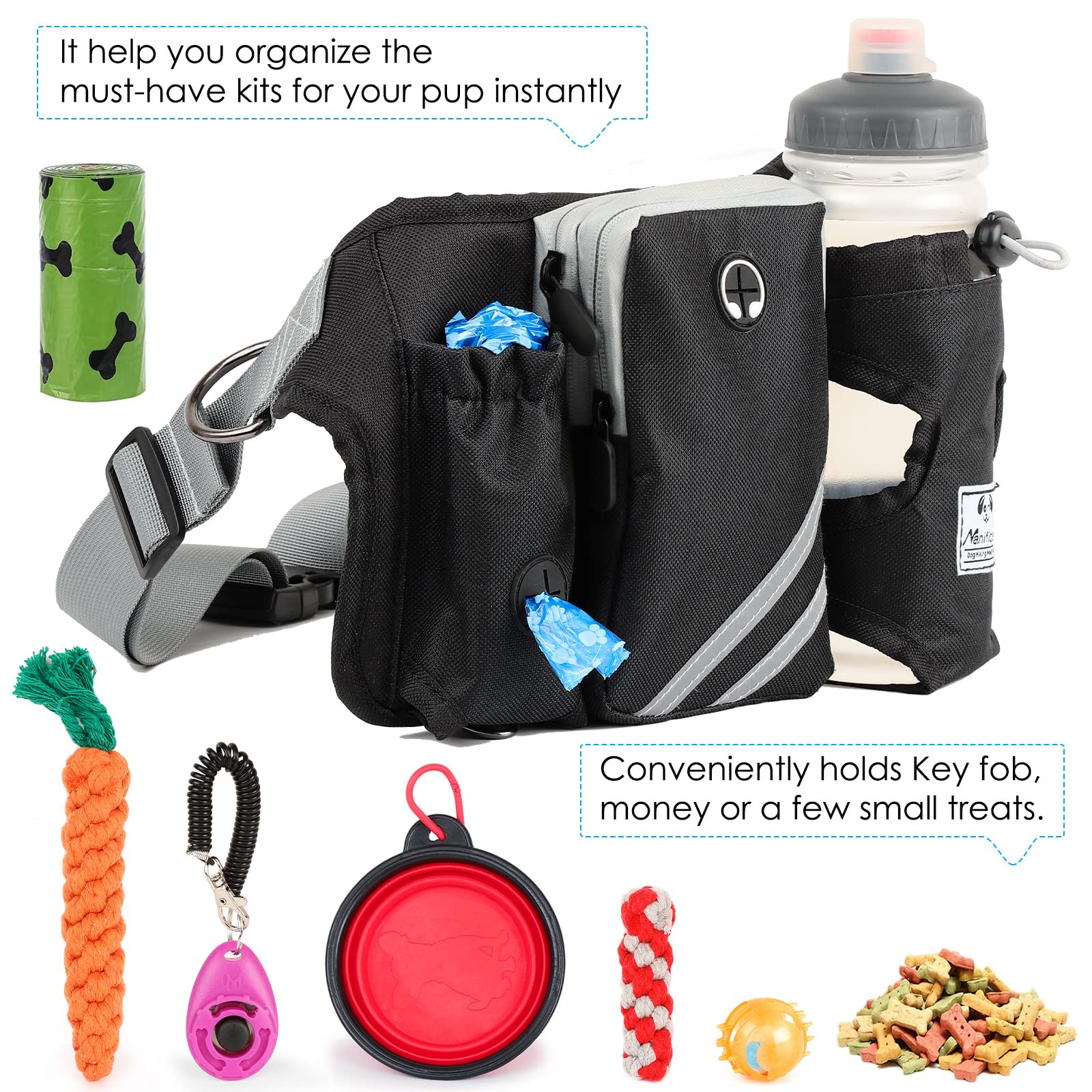 SHINE HAI bonus dog collar included for added value and immediate use.