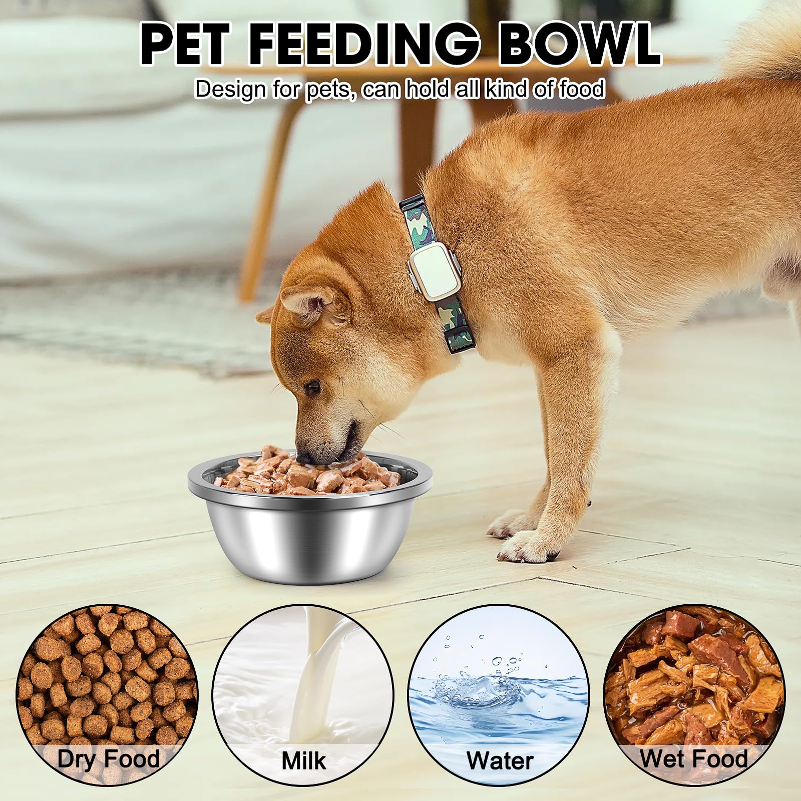 ShineMe detachable bowls simplify refilling and cleaning between meals
