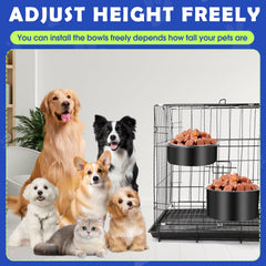 ShineMe crate bowls no-spill ring close-up demonstrating secure attachment.