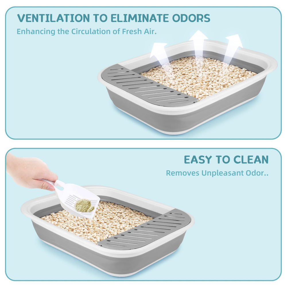 ShineMe folding portable design suits travel and visits with your cat.