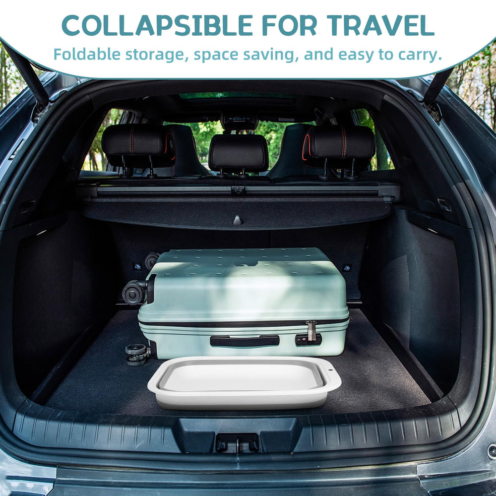 ShineMe low-entry open pan supports kittens and elderly cats with simple access.