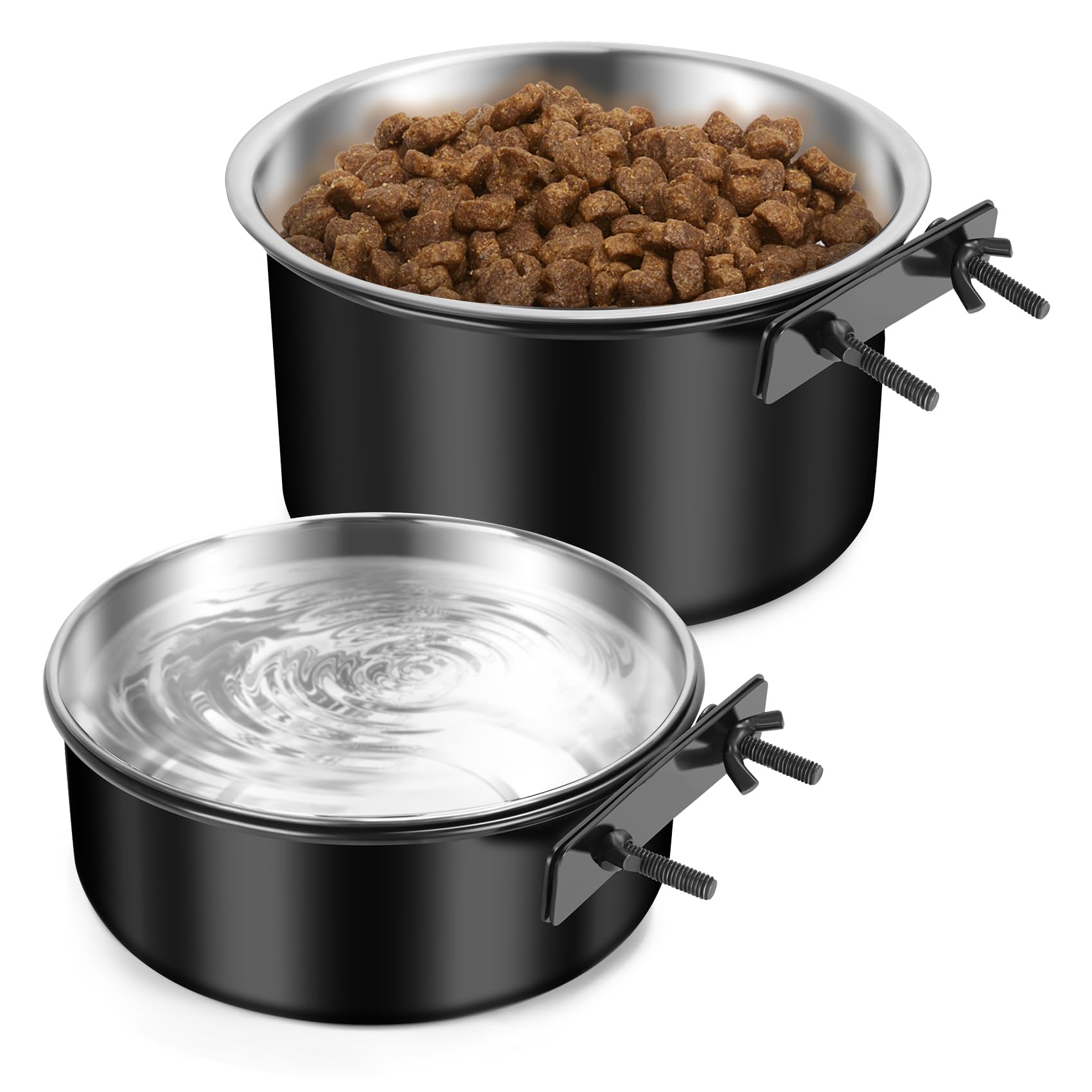 ShineMe rustproof stainless steel bowls endure chewing and daily use.
