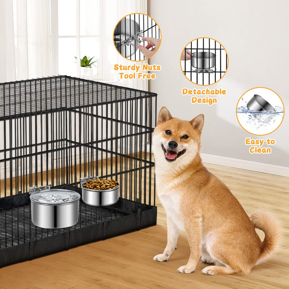 ShineMe detachable bowls for easy cleaning and refilling.
