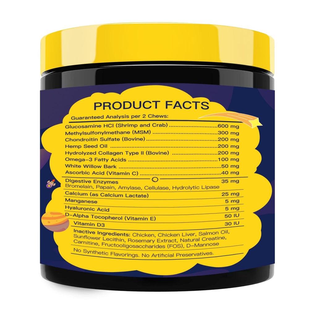 SHINEPAWS free-from corn, wheat, soy signals non-GMO formulation.