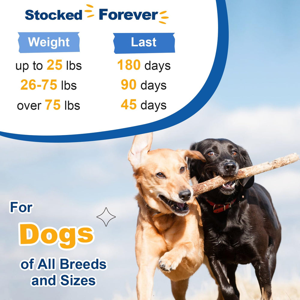SHINEPAWS safe-for-all-dogs image highlights corn-free, soy-free formula.