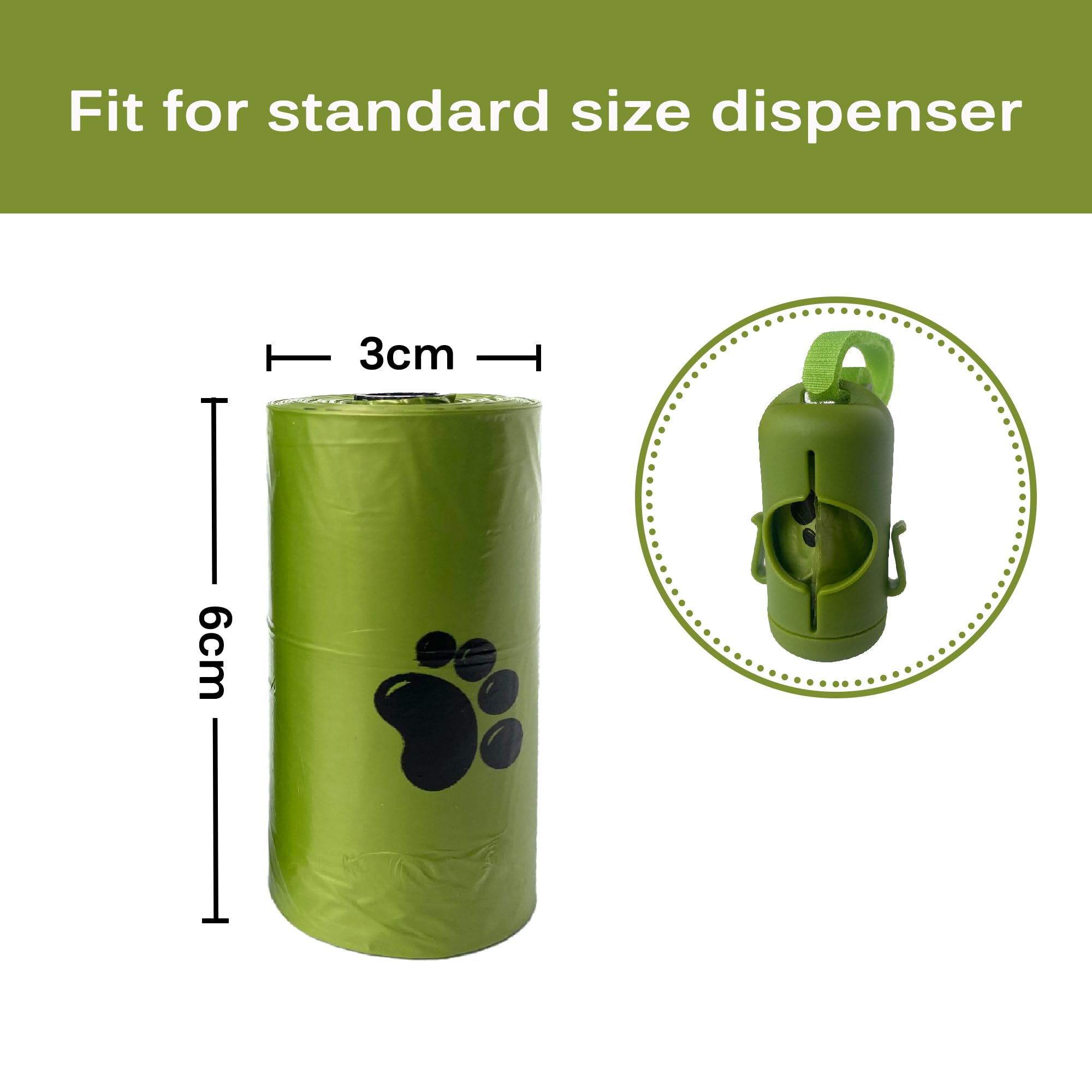 ShinyDew biodegradable eco-friendly poop bags for responsible disposal