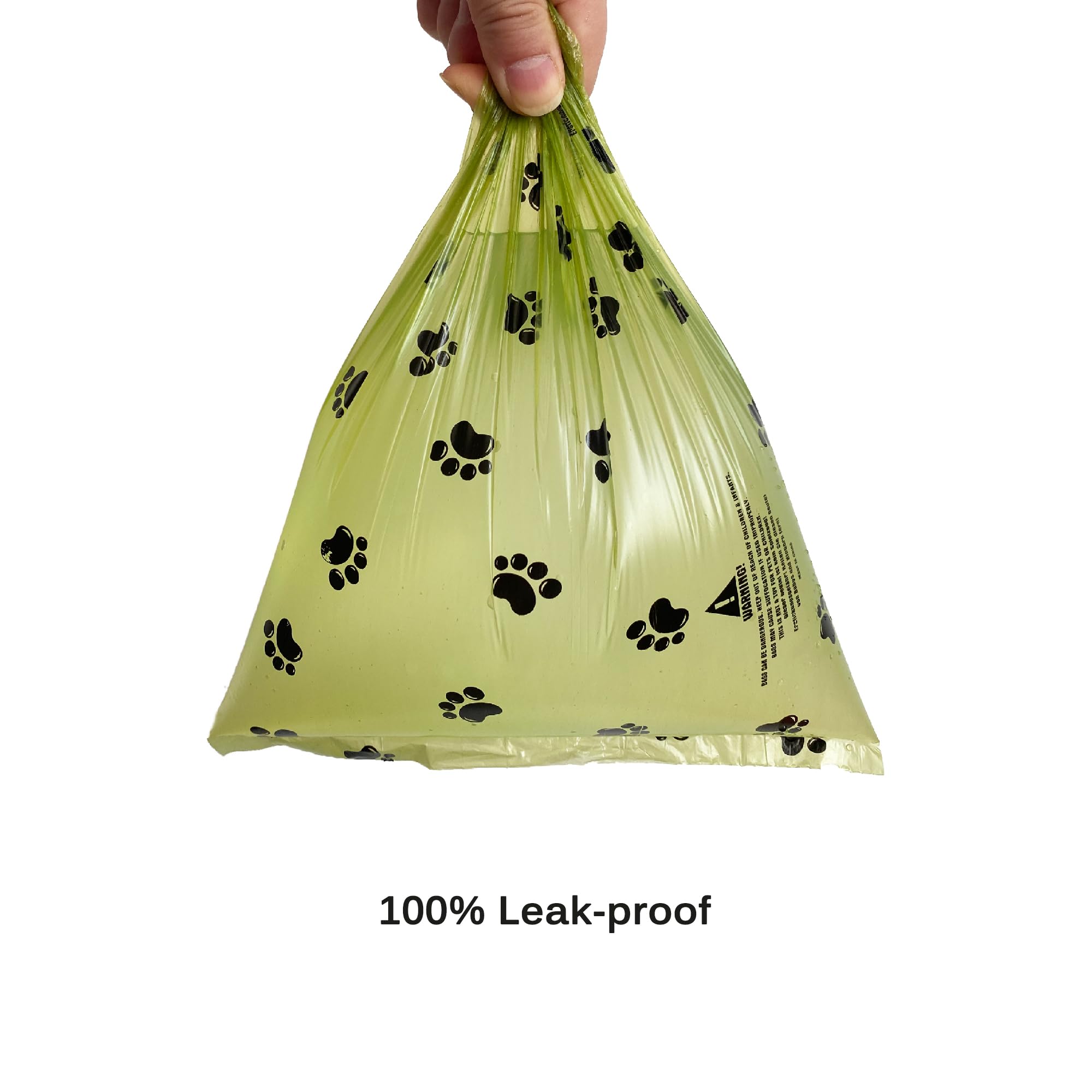ShinyDew large 13.8x12 inch bags hold more waste
