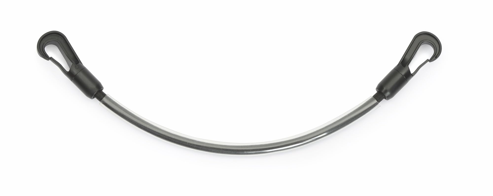 Shires elastic tail strap for horses, demonstrating durable, adjustable hold to simplify attachments during rides.