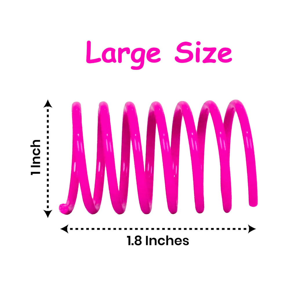 Shizhoo cat spring toy colorful coils stimulate curiosity during play