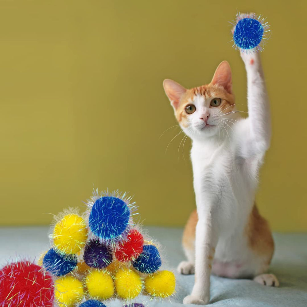 Shizhoo party-decoration cat balls; festive sparkle for gatherings
