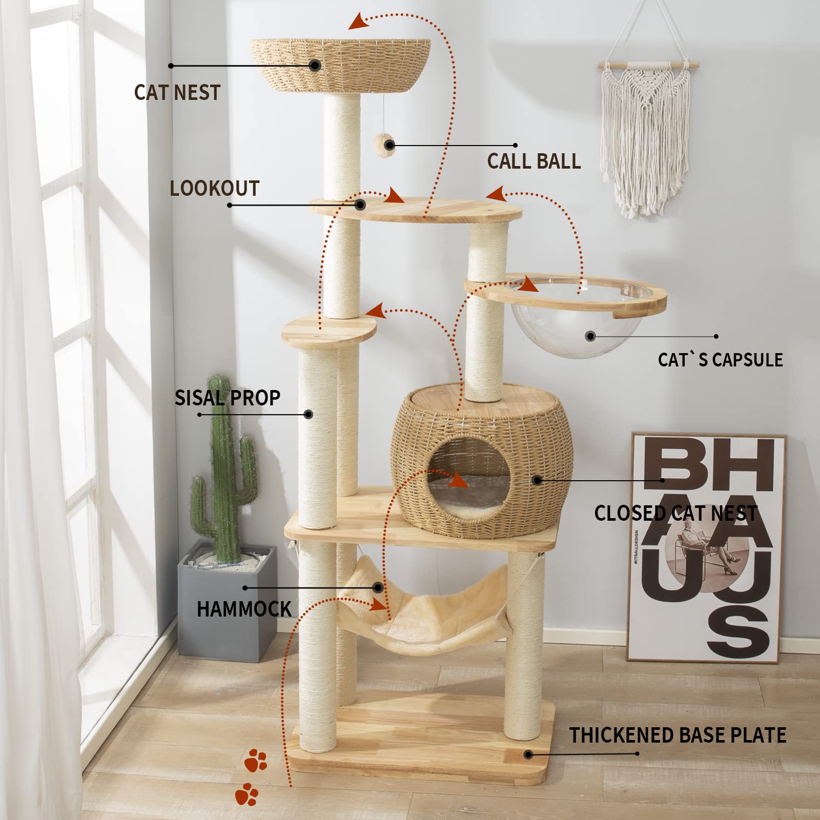 SHODMI space capsule nest view offers a birds-eye perch for curious climbers.