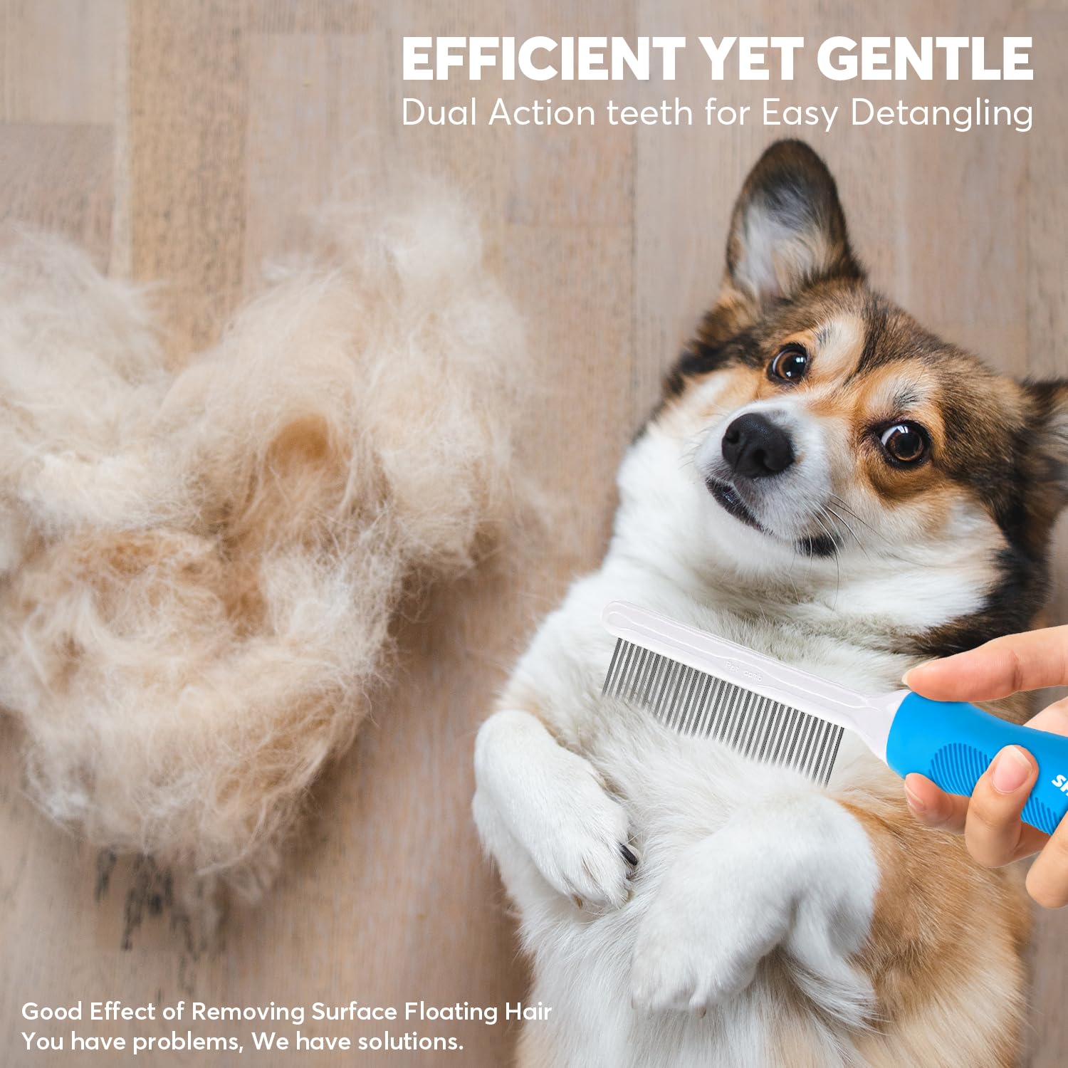 Shopping GD show-trainer-recommended-pet-comb for routine grooming success