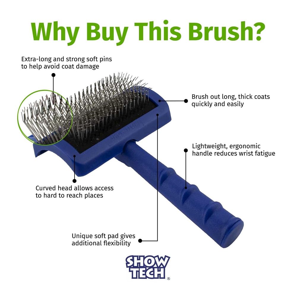 Show Tech Tuffer Than Tangles doodle grooming session demonstrates effective grooming for curly coats.