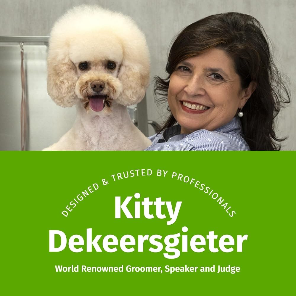 Show Tech Tuffer Than Tangles undercoat removal demo on plush coat types.