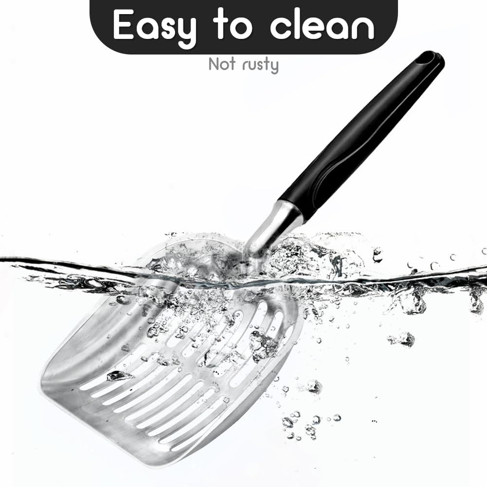 Showvigor cat litter scoop features easy clean hygienic surface for quick cleanup
