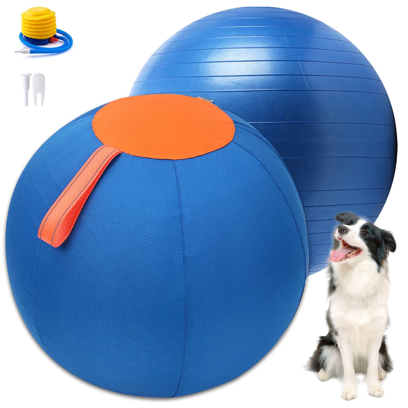 Aimery Shrandi 25in ball with straps and ergonomic handle for easy transport.