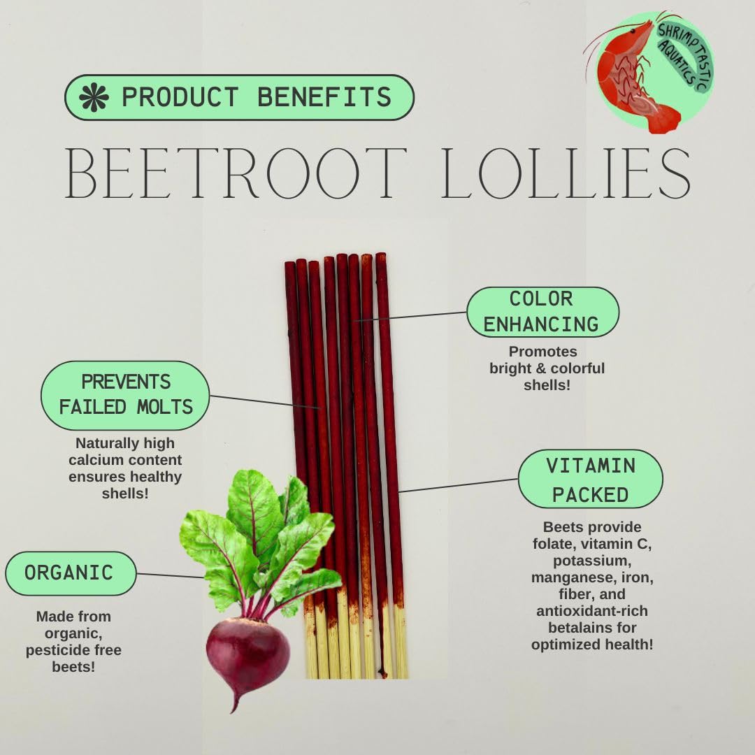 Shrimptastic Aquatics spirulina spectacle stick fuels growth and coloration