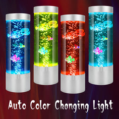 SHTALHST Sensory bubble tube lamp with color-changing lights for mood enhancement.