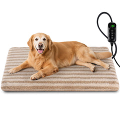 SHU UFANRO pet heating pad cover close-up shows cozy plush warmth for pets.