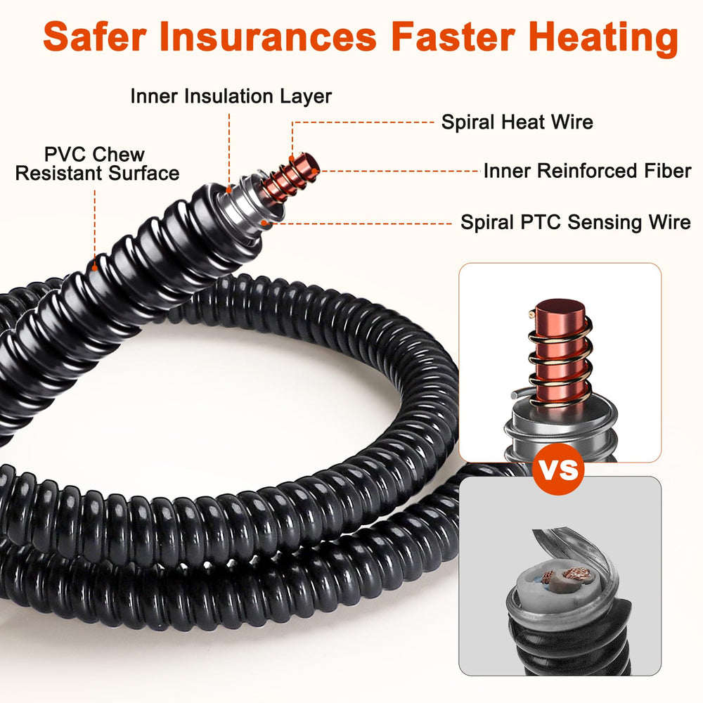SHU UFANRO heating pad timer demonstrates 24-hour settings for extended warmth.