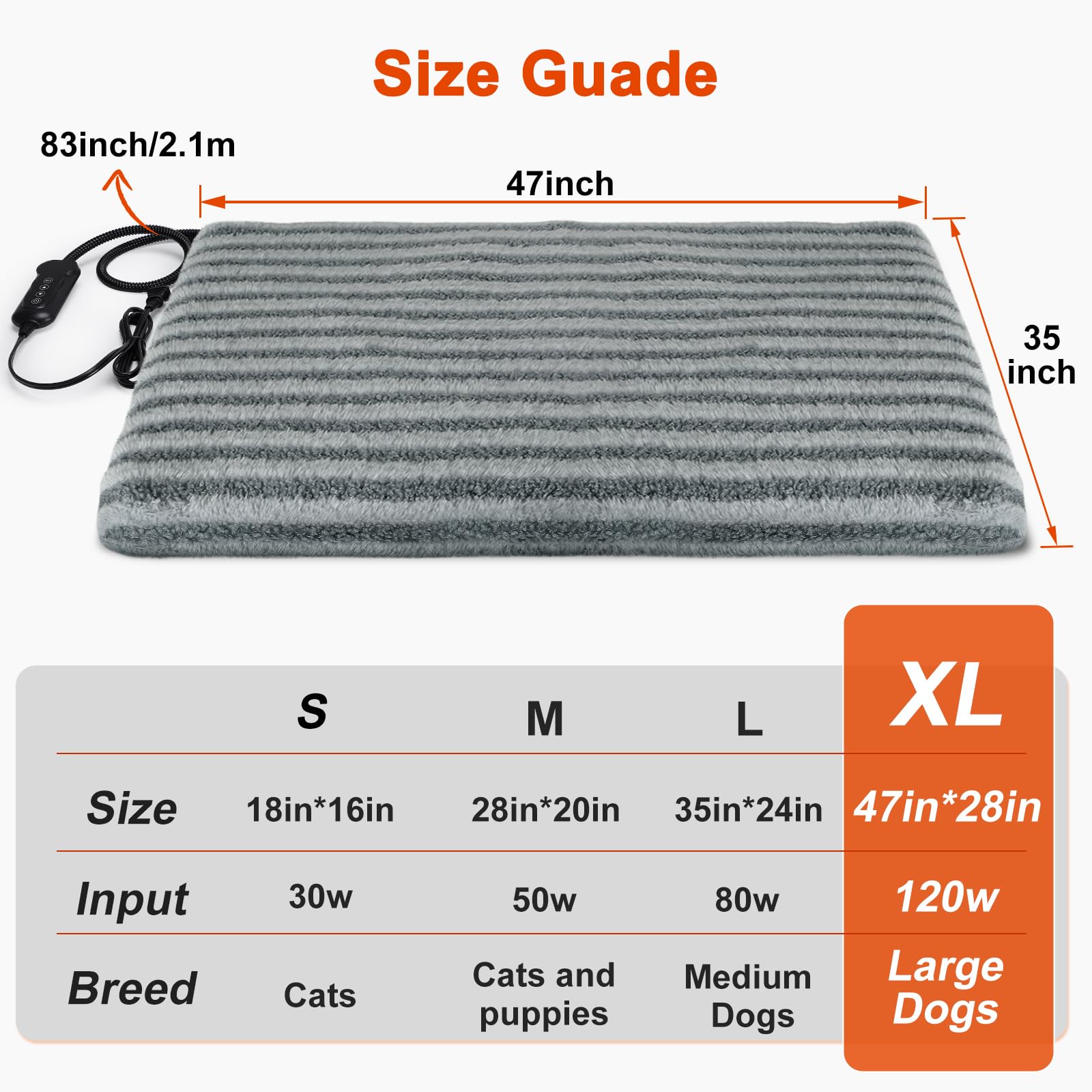 SHU UFANRO removable washable cover in soft plush fabric.
