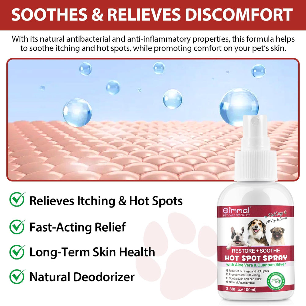 Shuangjia quantum silver formula label highlights advanced skin support for dogs.