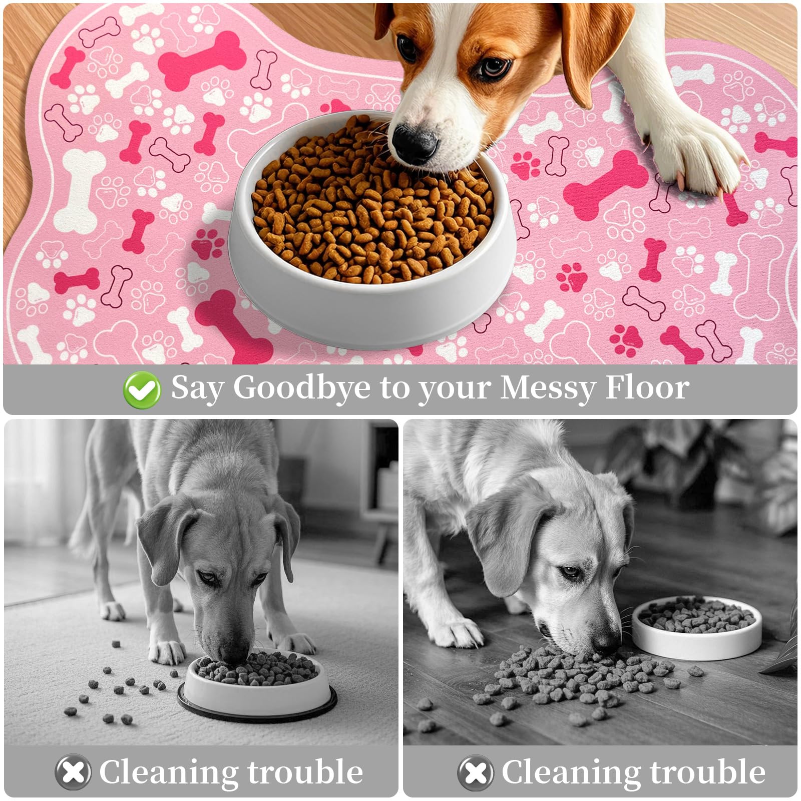 SHUNLCD absorbent surface dries spills quickly, protecting floors inside busy homes.