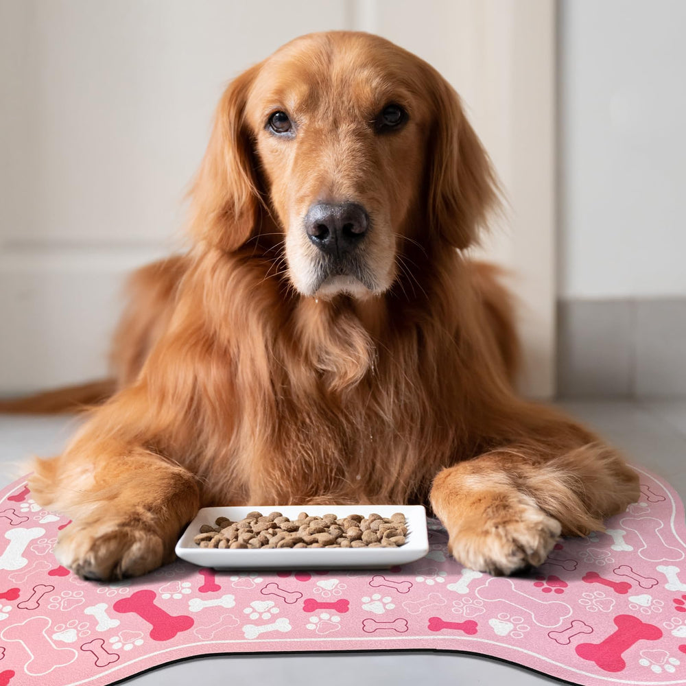 SHUNLCD versatile pet mat suitable under bowls, litter boxes, or dispensers.