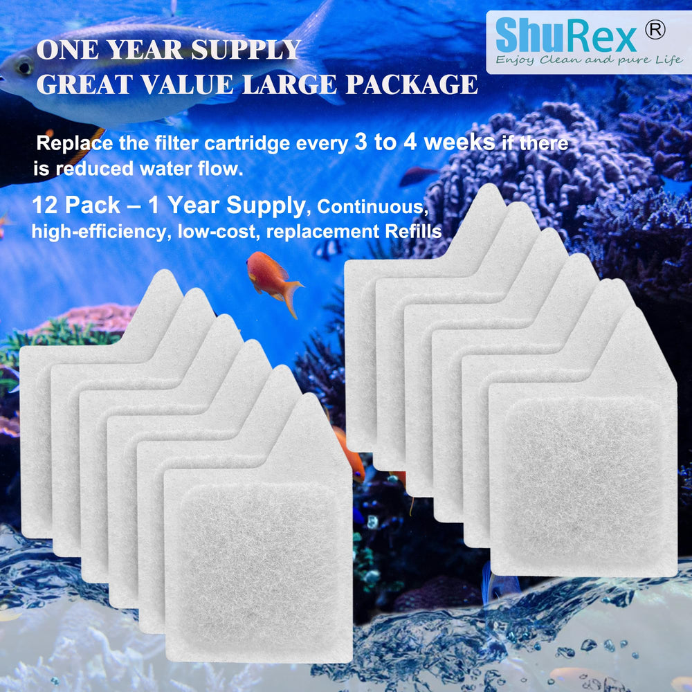 ShuRex activated carbon layer reduces odor for brighter aquarium water