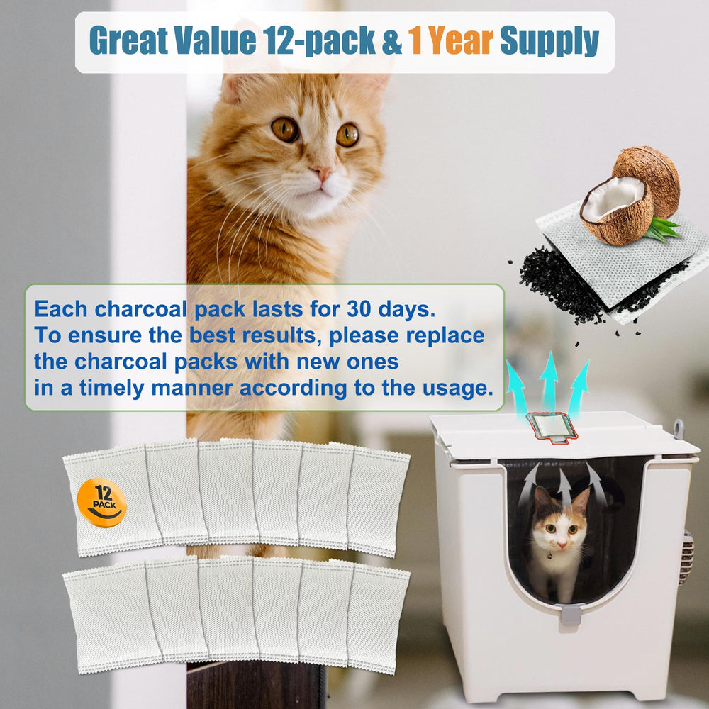 ShuRex odor-control for your litter area keeps air fresher.