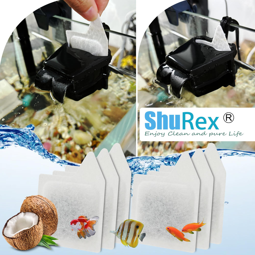 ShuRex XS water-clarity view shows clearer viewing after filtration.
