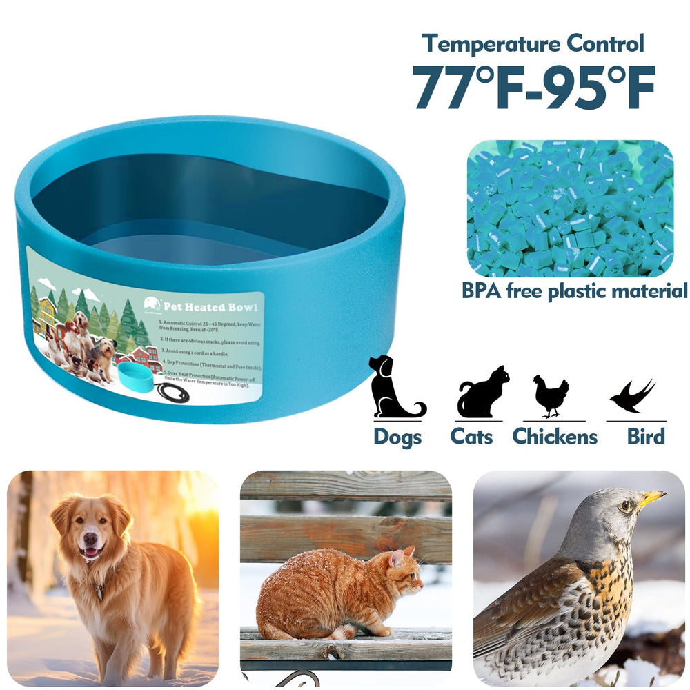 Shylome automatic temperature-control-panel enables steady warmth for pets.