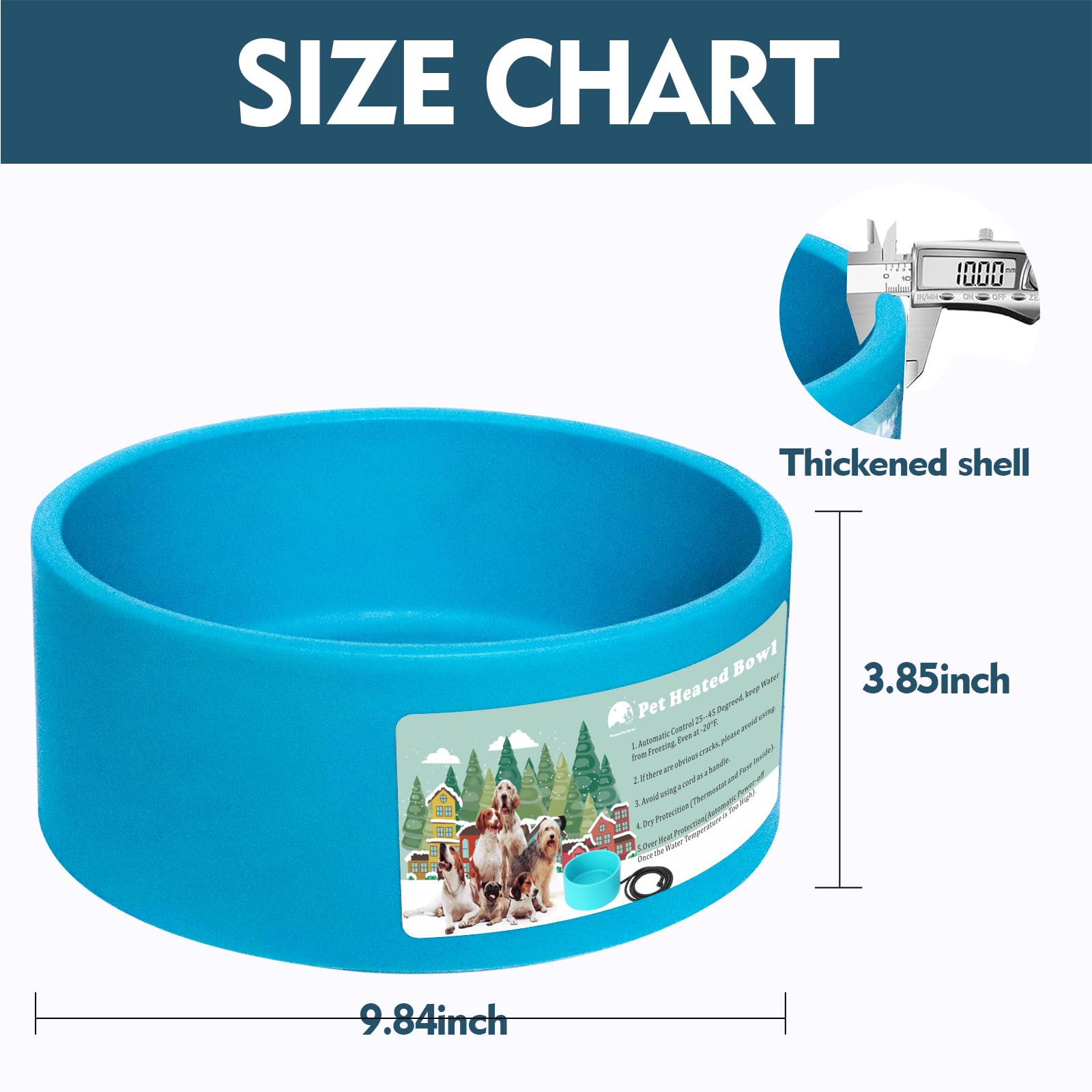 Shylome removable stainless-steel bowls enable quick refilling and easy cleaning.