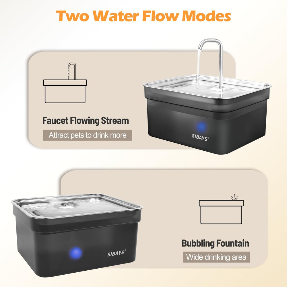 SIBAYS easy-disassemble construction simplifies cleaning and filter replacement.