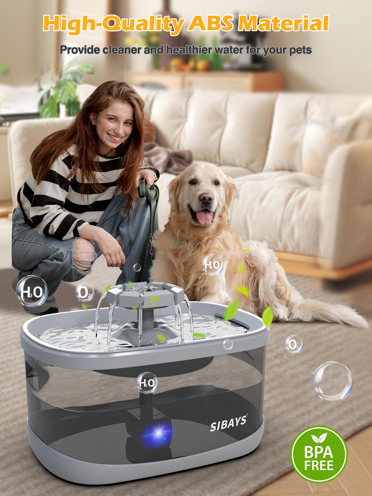 SIBAYS included cleaning tools help quick maintenance and care.
