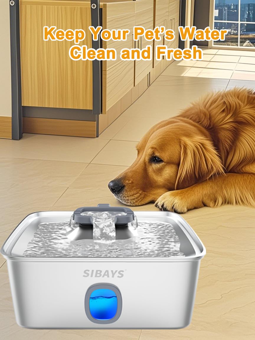 SIBAYS pre-filter sponge removes hair and debris before reaching the core filter.