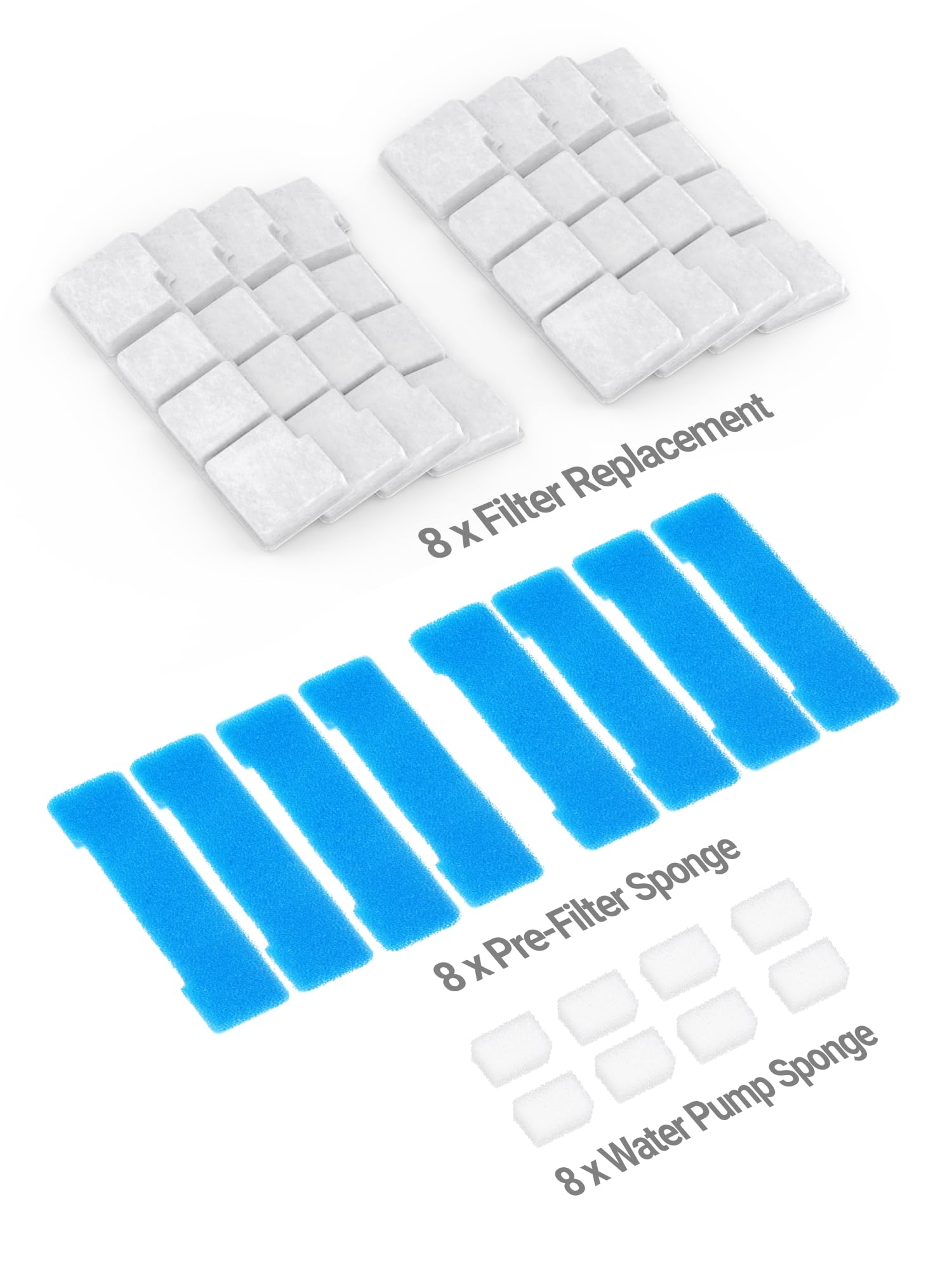 SIBAYS high-density pump sponge helps extend pump life through better filtration.