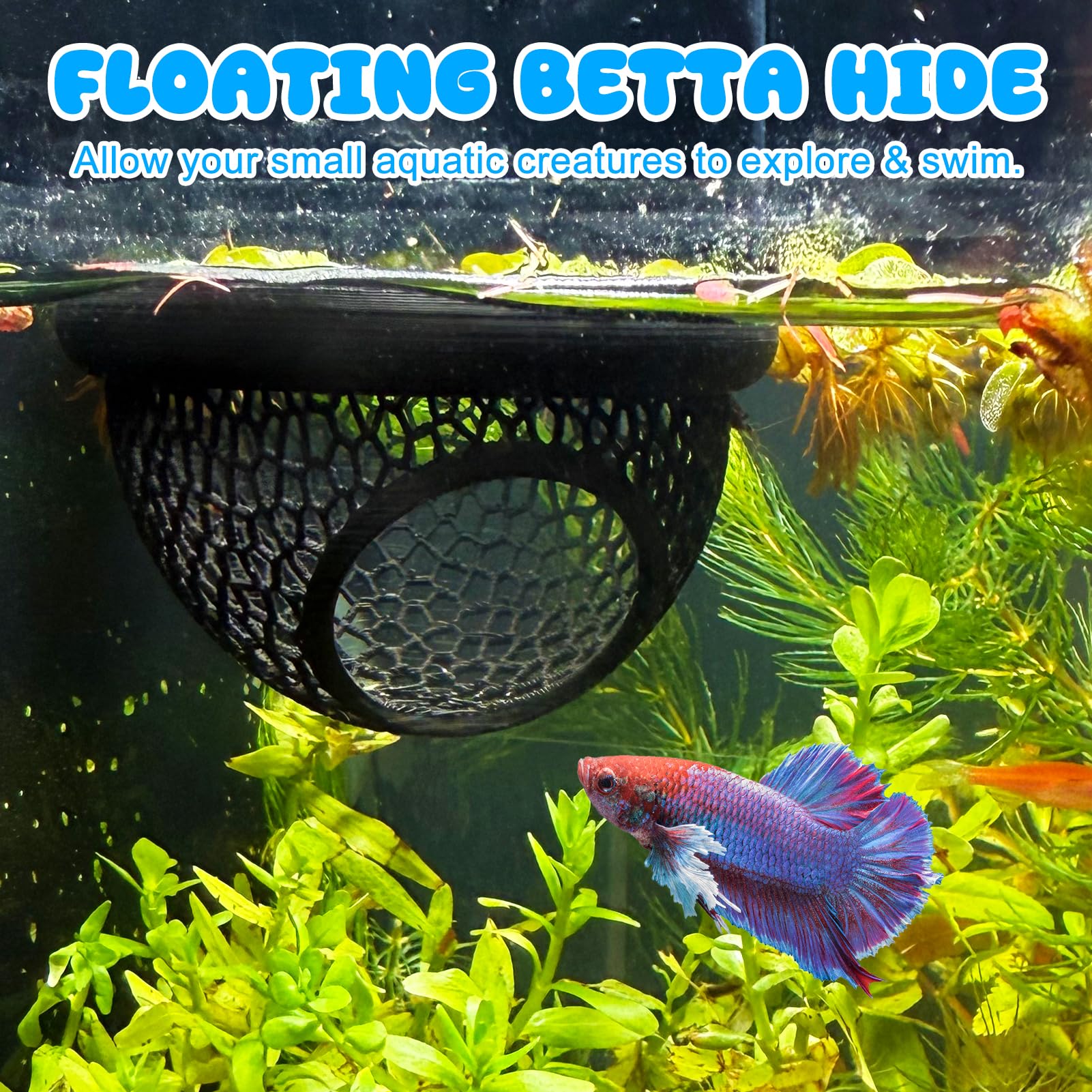 Sicutoz small fish safety opening image emphasizes a compact, escape-safe design.