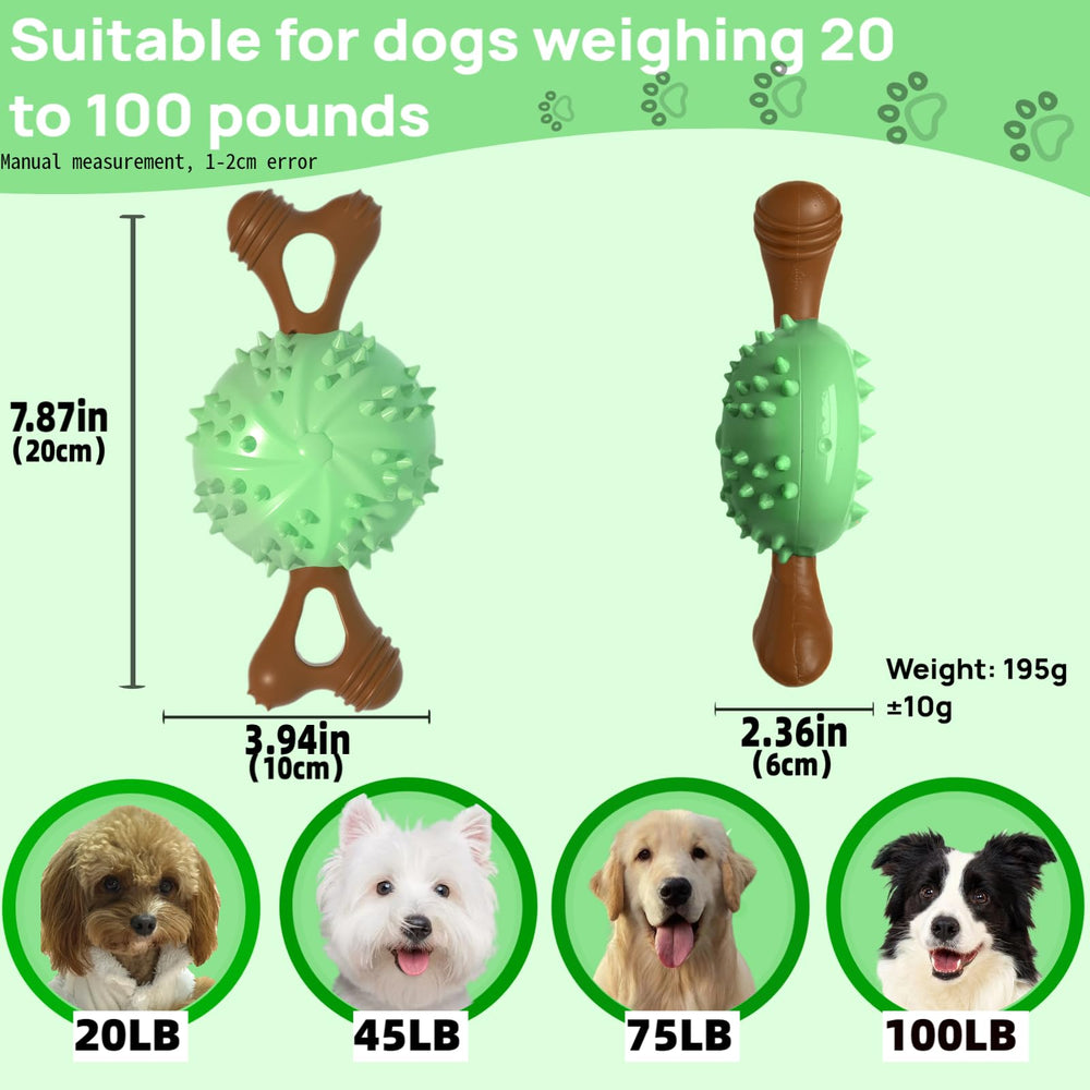 Sidaeren Indestructible Dog Chew Toy ideal for small and medium dogs