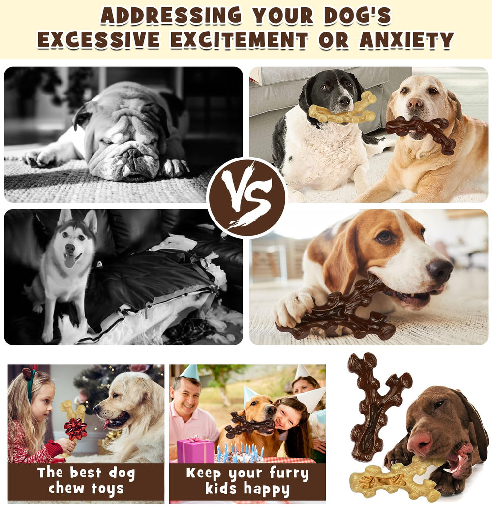 SIHRMIU safety-tested heavy-duty nylon for strong chewers.