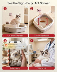 SiiPet LitterLens night vision cat: watch felines in low light safely.